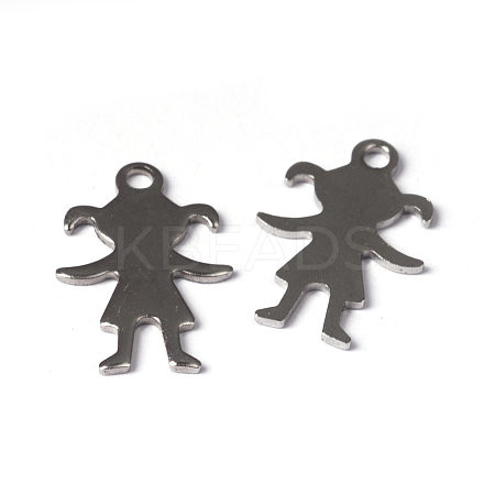 Tarnish Resistant 304 Stainless Steel Pendants LS-STAS-L182-22P-1