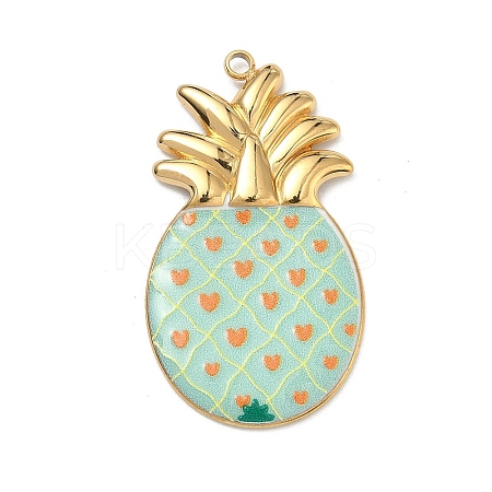 304 Stainless Steel Pendants STAS-C174-06G-02-1