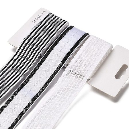9 Yards 3 Styles Polyester Ribbon SRIB-A014-G06-1