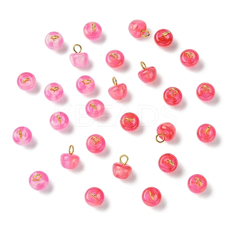 30Pcs Resin UV Reactive Charms PALLOY-YW00173-03-1