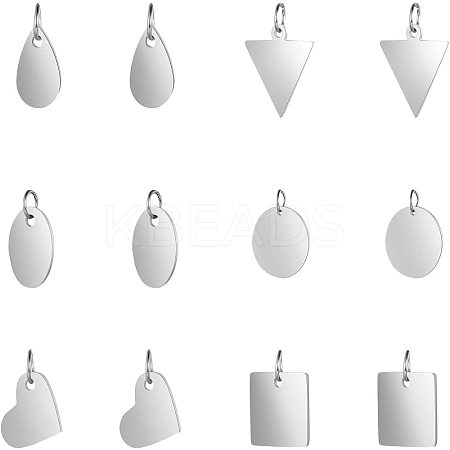 Unicraftale 201 Stainless Steel Charms STAS-UN0004-30P-1