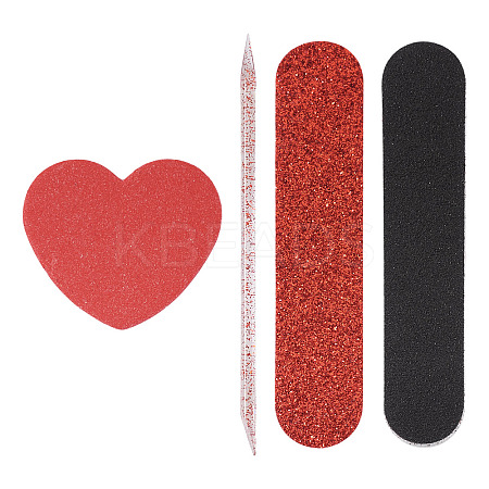 3Pcs Wood Nail Art Tools AJEW-TA0002-96A-1