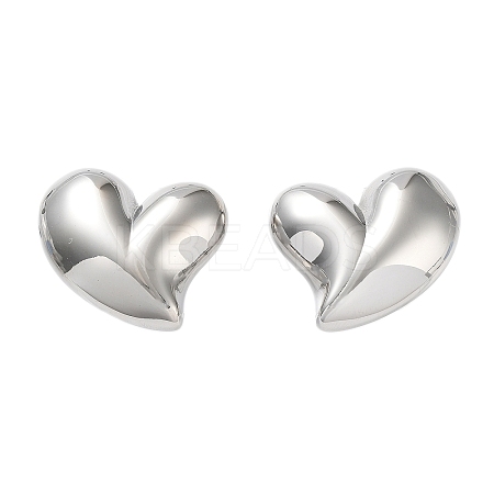 Non-Tarnish 304 Stainless Steel Stud Earrings EJEW-Z032-02P-01-1