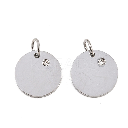 316 Surgical Stainless Steel Pendants STAS-J038-06P-1