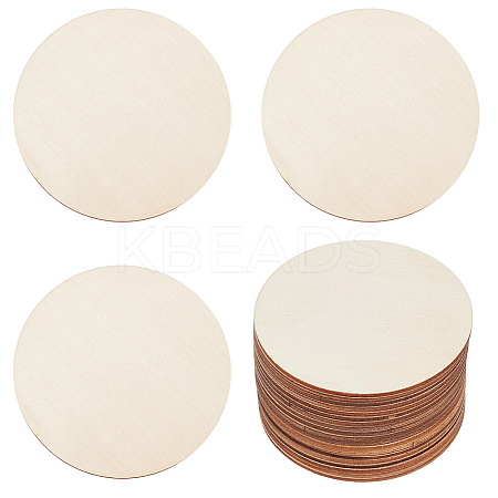 50Pcs Wood Cutouts DIY-SP0004-64B-02-1