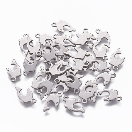 Tarnish Resistant 201 Stainless Steel Charms STAS-L234-072P-1