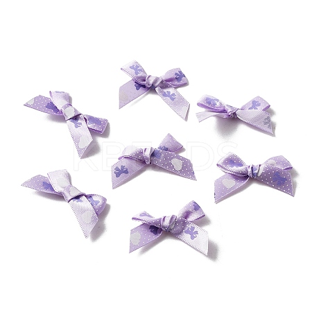 Bowknot Polyester Ribbon FIND-WH0126-61B-1