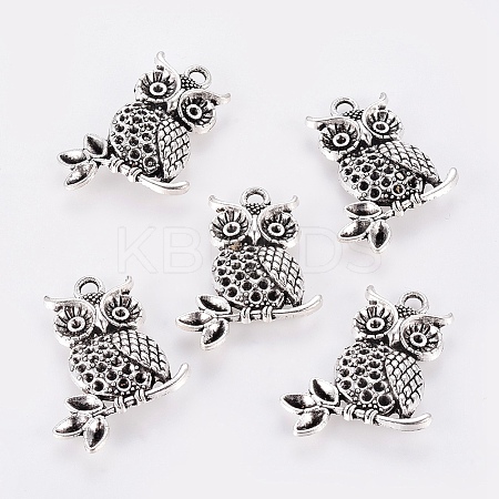 Tibetan Style Pendant Rhinestone Settings LS-TIBE-A123871-AS-FF-1