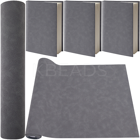 Frosted PU Leather Fabric DIY-WH0622-061A-1