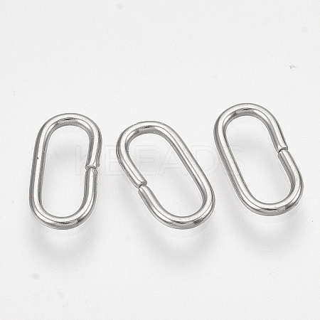 Non-Tarnish 304 Stainless Steel Linking Rings STAS-S079-83B-1