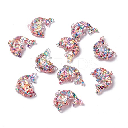 Transparent Resin Cabochons LS-RESI-I039-11-1