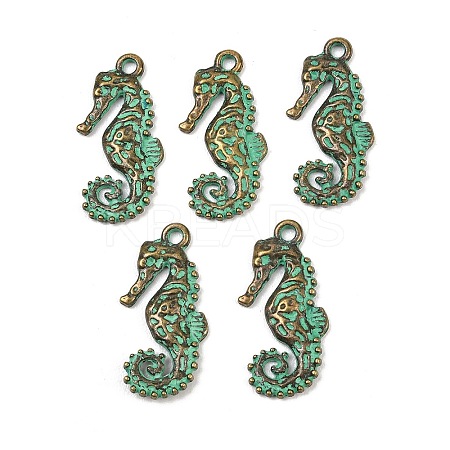 Tibetan Style Alloy Pendants FIND-I073-01A-1