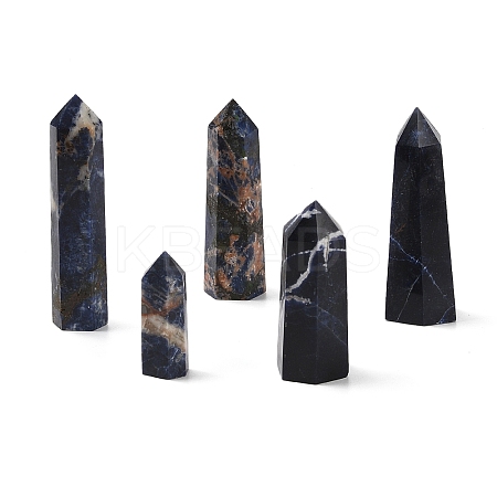 Tower Natural Sodalite Healing Stone Wands LS-G-A096-02I-1
