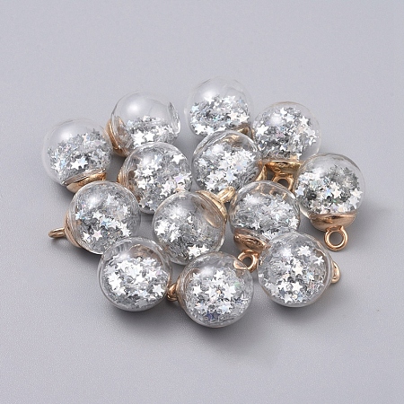 Transparent Glass Globe Pendants LS-GLAA-TAC0002-I13-1