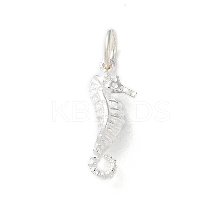 925 Sterling Silver Sea Animal Sea Horse Charms LS-STER-E071-02S-05-1