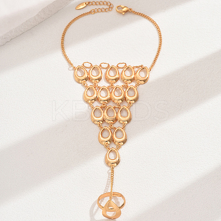 Vintage Classic Brass Ring Bracelets for Women LD2597-1-1