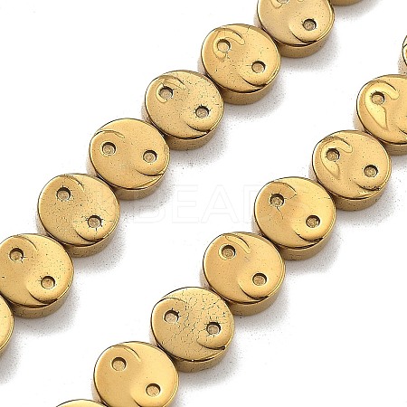 Electroplated Synthetic Non-magnetic Hematite Beads Strands G-B132-C01-01A-1