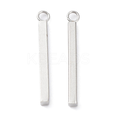 Non-Tarnish 304 Stainless Steel Pendants STAS-P327-09B-P-1