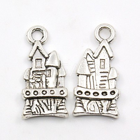 Tibetan Style Alloy Pendants TIBEP-0815-S-LF-1