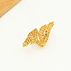 Brass Cuff Open Rings for Women NC6029-2
