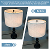 Flat Round PP Lamp Shade Diffuser FIND-WH0152-204-4