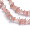 Natural Strawberry Quartz Beads Strands G-P332-53-2