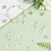 100PCS Tibetan Style Alloy Pendants TIBEP-SC0002-82-4