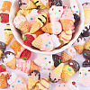 50Pcs 10 Styles Resin Decoden Cabochons RESI-CJ0001-230-5