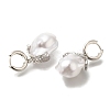 Rack Plating Brass Hoop Earrings EJEW-H016-03P-2