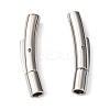 Tarnish Resistant Smooth Surface 304 Stainless Steel Bayonet Clasps STAS-N002-02-3mm-2