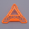 ABS Plastic Cube Tripod Puzzle Display Holder ODIS-WH0007-17A-1