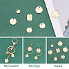   56Pcs 7 Style Rack Plating Alloy Charms FIND-PH0003-18-6