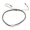 Adjustable Nylon Cord Braided Bead Bracelets BJEW-P256-B32-3