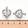 Brass Locket Pendants LS-PALLOY-S094-43P-01-3