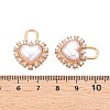 Alloy Rhinestone Pendants PALLOY-N176-80KCG-3