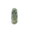 Natural Indian Agate Moon with Human Face Figurines Statues for Home Office Desktop Decoration PW-WG92128-04-1