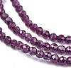 Glass Beads Strands G-K185-16R-3