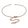 304 Stianless Steel Cable Chain Bracelet Making STAS-CJ0001-135RG-4