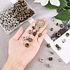 120Pcs 10 Style Tibetan Style Alloy Beads FIND-NB0002-85-4