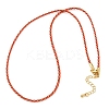 2MM Nylon Braided Cord Necklace Making MAK-A019-02G-21-1