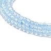 Natural Topaz Crystal Beads Strands G-P514-B02-01-4