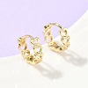 Hollow Heart Brass Hoop Earrings EJEW-Z102-17G-1