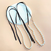 8mm Plastic Pearl Round Beaded Necklaces for Women WH-WG536FD-01-4