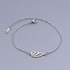 Tarnish Resistant 201 Stainless Steel Link Bracelets LS-BJEW-T011-JN496-1-1