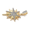 Brass Micro Pave Cubic Zirconia Pendants LS-KK-F909-01G-01-2