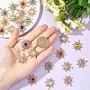 39Pcs 13 Colors Transparent Resin Pendants FIND-YW0009-57-5