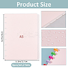 Plastic Index Tab Divider Sheets for Discbound Notebooks LS-AJEW-WH0270-719B-02-2