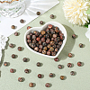 120Pcs Natural Leopard Skin Jasper Beads Strands G-PA0001-22B-3