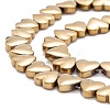 Non-magnetic Synthetic Hematite Beads Strands G-B014-10B-06-2