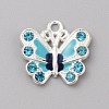 Alloy Enamel Pendants FIND-WH0417-27B-1
